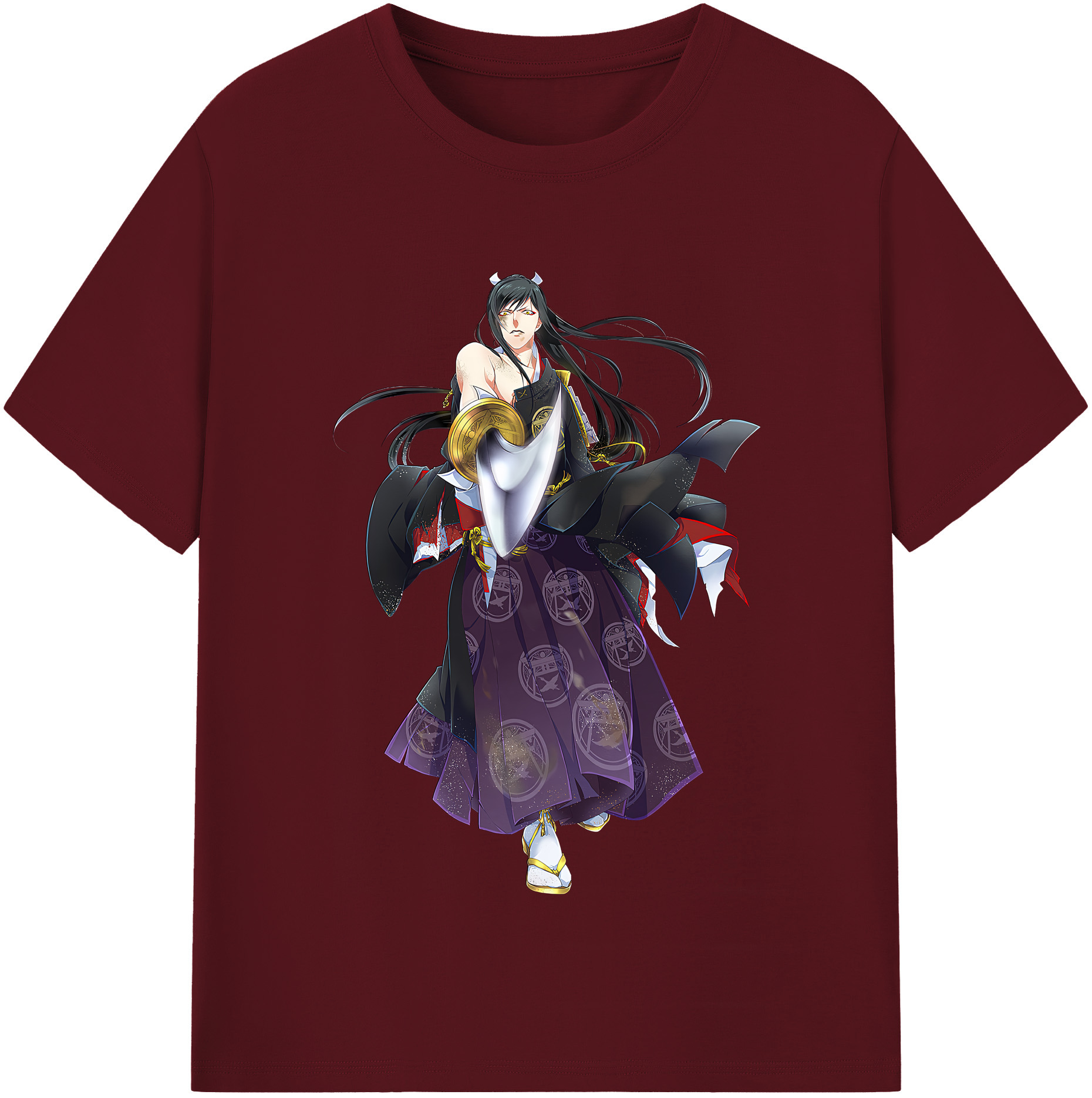 （画像用） 刀剣乱舞 Touken Ranbu 綿100％半袖Tシャツ（フロントプリント）